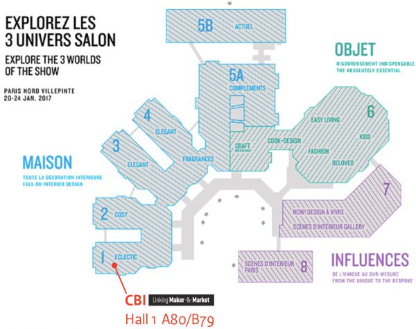 Maison & Objet Floorplan - 2017