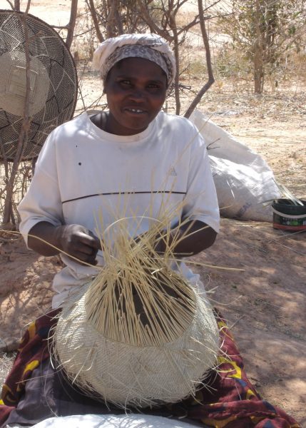 Bulawayo garlic gourd basket